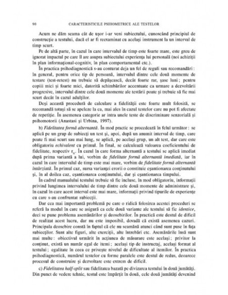 Testarea psihologică. Aspecte teoretice și practice