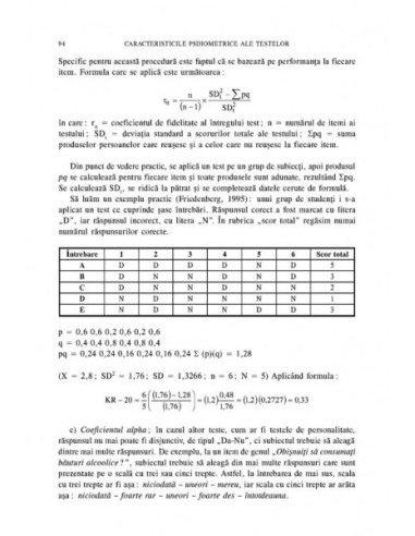 Testarea psihologică. Aspecte...