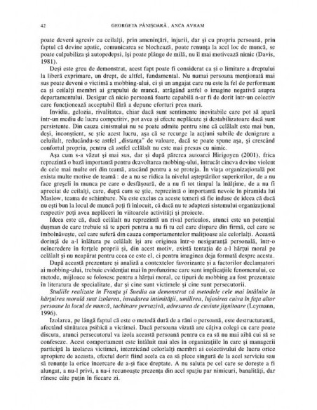 Revista de psihologie organizaţională. Volumul IX, Nr. 1-2/2009