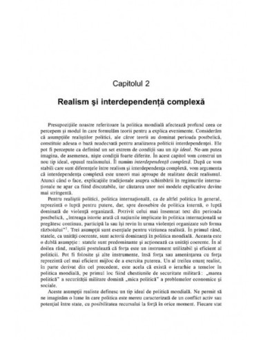Putere și interdependență Putere și interdependență