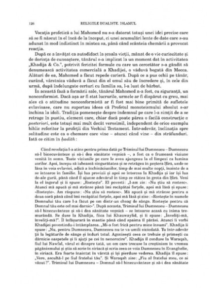 Istoria religiilor. Vol. III: Religiile dualiste. Islamul