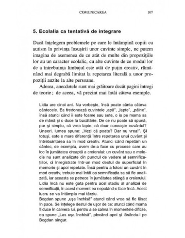 Autismul. Teorie şi intervenţie... Autismul. Teorie şi intervenţie...