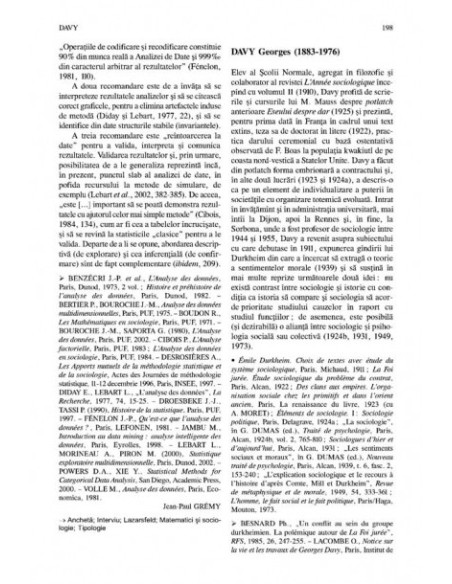 Dicționar al gândirii sociologice