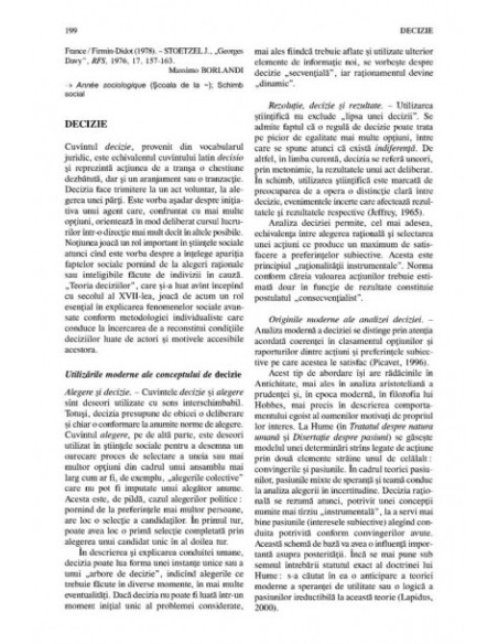 Dicționar al gândirii sociologice