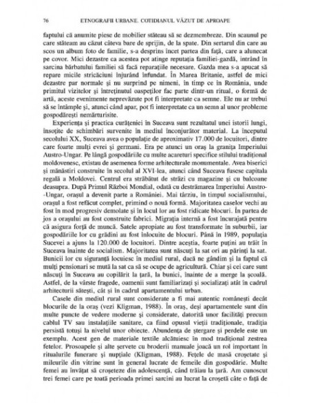 Etnografii urbane. Cotidianul văzut de aproape
