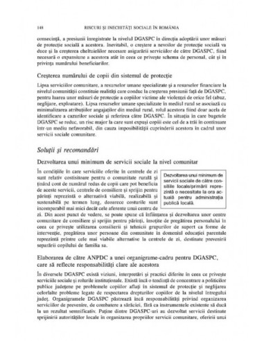 Riscuri și inechități sociale în...