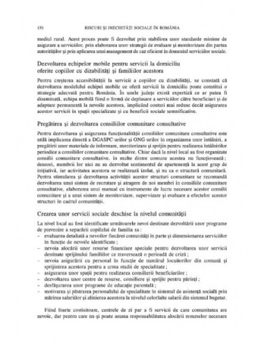 Riscuri și inechități sociale în...