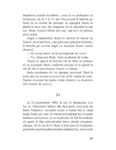 Radu Filipescu. Jogging cu Securitatea