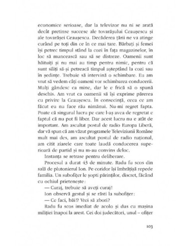 Radu Filipescu. Jogging cu Securitatea