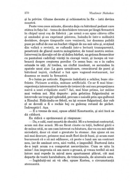 Povestirile lui Vladimir Nabokov