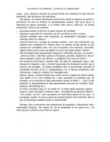 Din psihologia contrariilor și a paradoxurilor