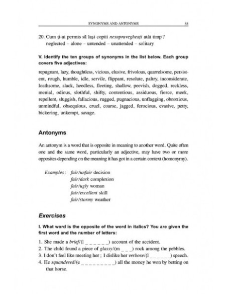 Limba engleză prin exerciții de traducere