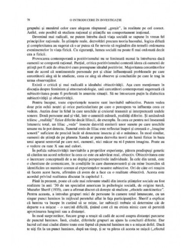 Practica cercetării sociale Practica cercetării sociale