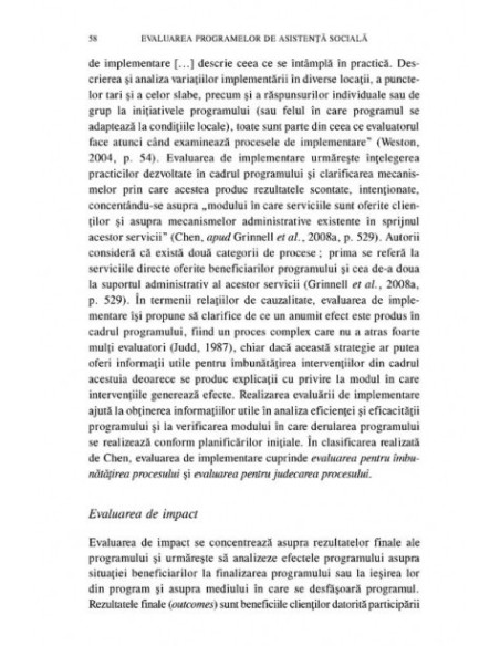 Evaluarea programelor de asistență socială