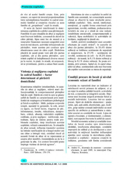 Revista de Asistență Socială. Nr. 1-2/2009