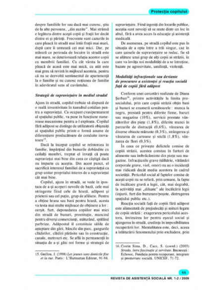 Revista de Asistență Socială. Nr. 1-2/2009