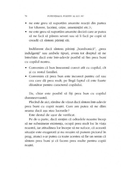 Când să spunem nu copiilor