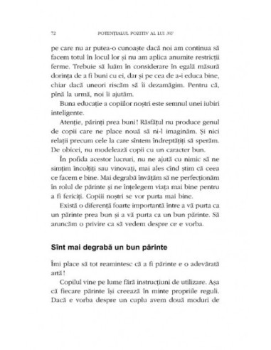 Când să spunem nu copiilor