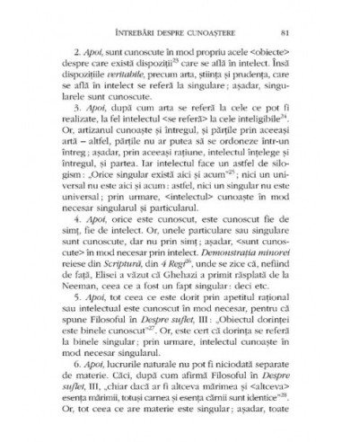 Întrebări despre cunoaștere