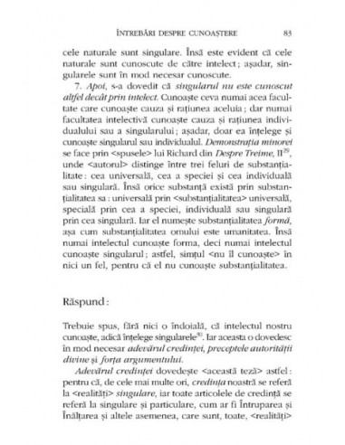 Întrebări despre cunoaștere