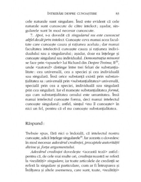 Întrebări despre cunoaștere