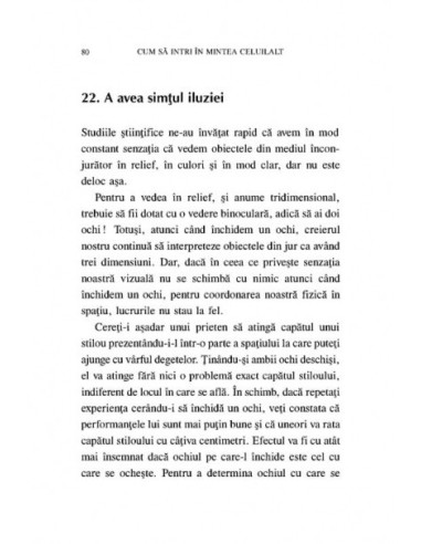 Cum să intri în mintea celuilalt