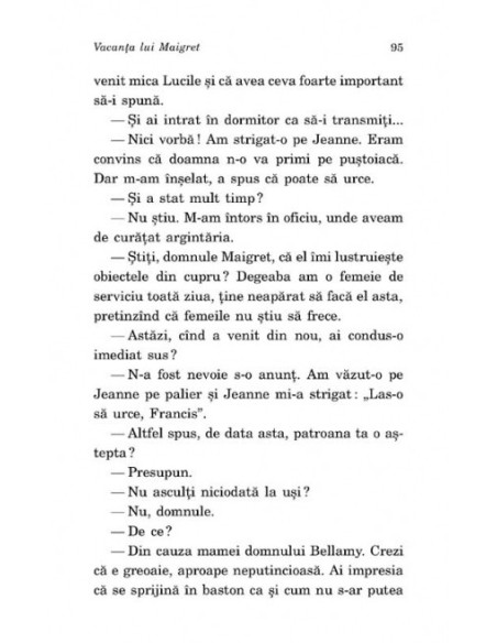 Vacanța lui Maigret