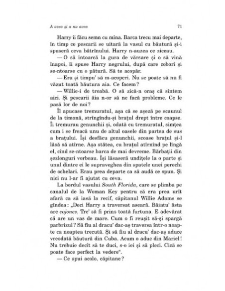 A avea și a nu avea