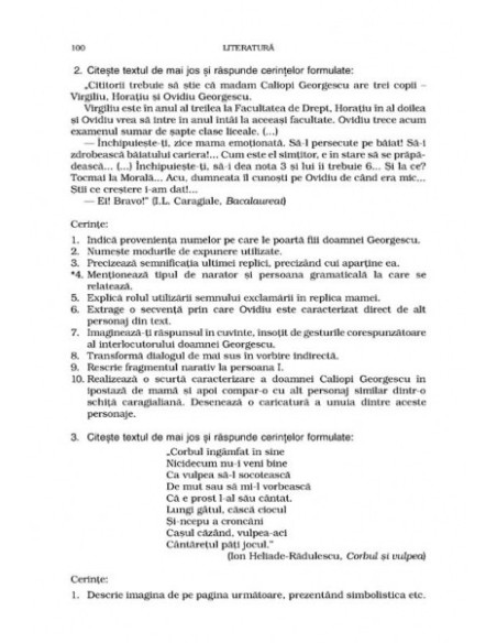 Limba și literatura română de la competență la performanță