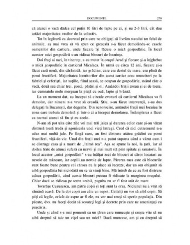 Ultimul deceniu comunist. Scrisori...