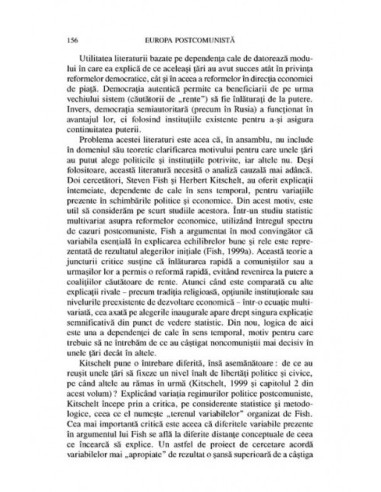 Capitalism şi democraţie în Europa...