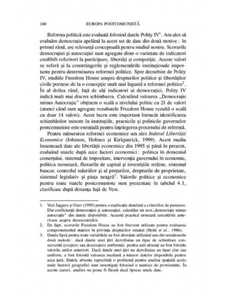 Capitalism şi democraţie în Europa Centrală şi de Est