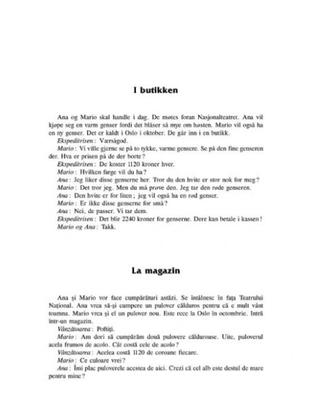 Velkommen! Manual de conversație în limba norvegiană