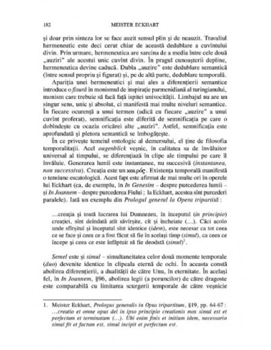 Meister Eckhart. Misticul din căușul...