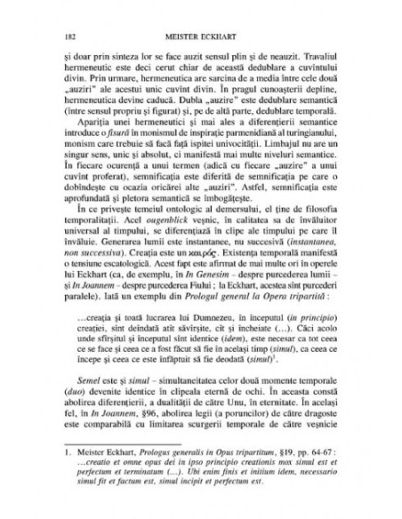 Meister Eckhart. Misticul din căușul ochiului