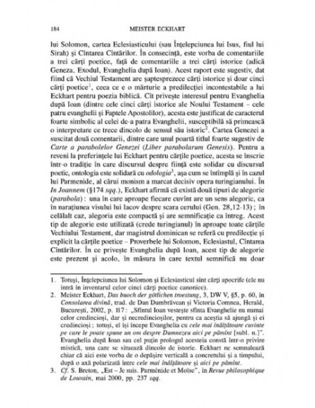 Meister Eckhart. Misticul din căușul ochiului