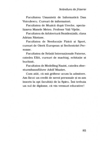 Scîndura de frizerie