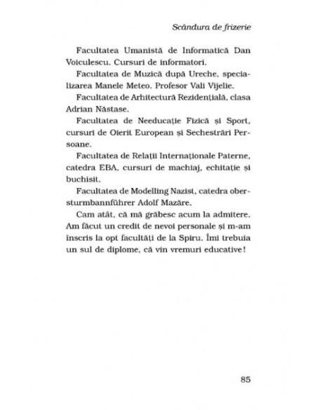 Scîndura de frizerie