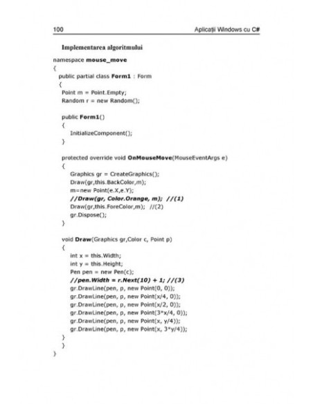 Aplicaţii Windows în Visual C 2008 Express Edition