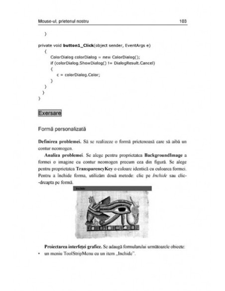 Aplicaţii Windows în Visual C 2008 Express Edition