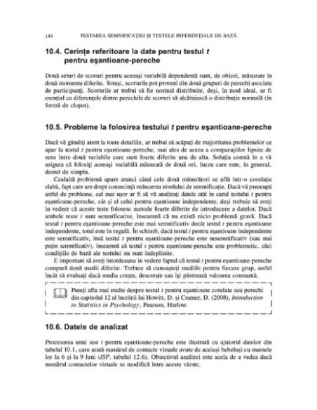 Introducere în SPSS pentru psihologie. Versiunea 16 și versiunile anterioare (ediţia a II-a)