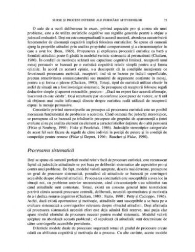 Atitudinile sociale și schimbarea lor