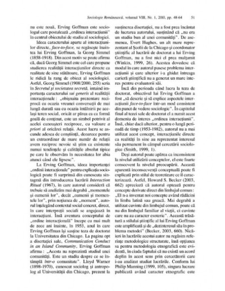 Sociologie Românească. Volumul VIII, Nr. 1 / 2010