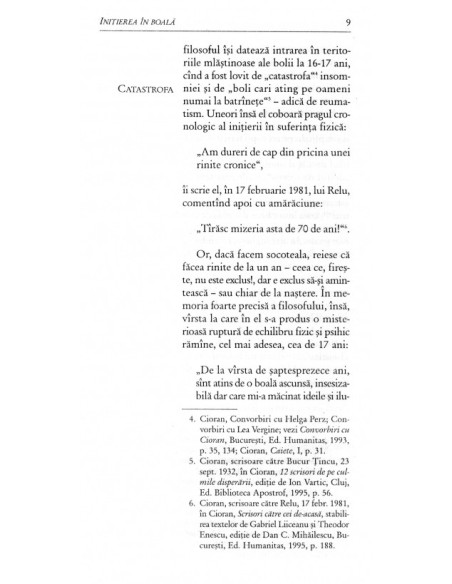 Despre bolile filosofilor. Cioran