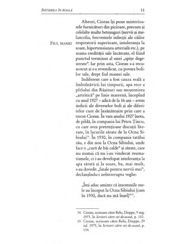 Despre bolile filosofilor. Cioran Despre bolile filosofilor. Cioran