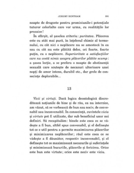 O contraistorie a filosofiei.  Vol. V: Eudemonismul social