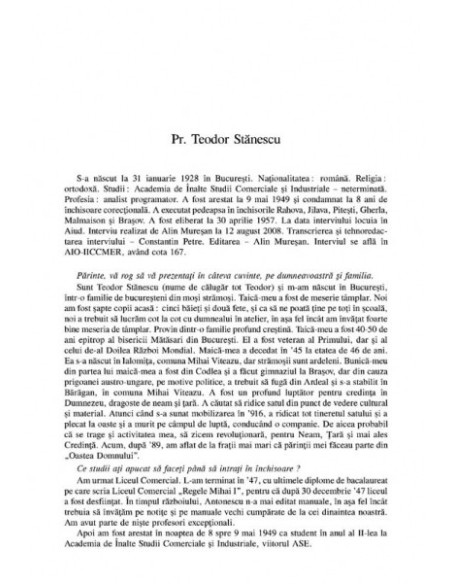 Experiențe carcerale în România comunistă. Volumul al IV-lea