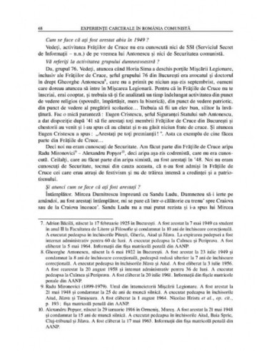 Experiențe carcerale în România... Experiențe carcerale în România...