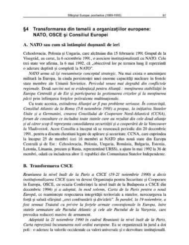 Curs de instituţii europene