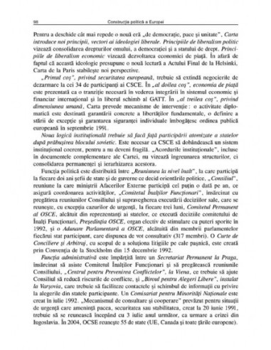 Curs de instituţii europene